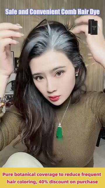 Covering White Hair is Simple and Convenient 20gm - Black