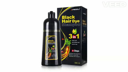 BLOSDREAM Black Hair Shampoo 3 in 1-100ml (Pack of 2)