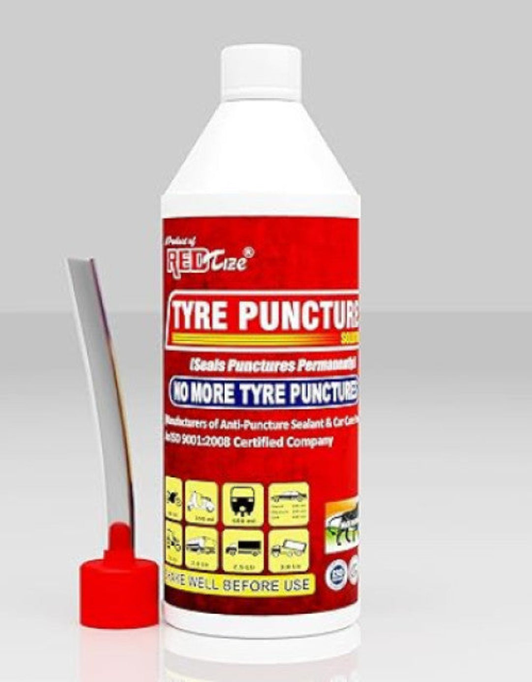 Tubeless Tire Puncture Prevention Kit (Pack of 1) .
